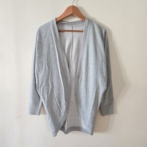 Joe Fresh Light Gray Women's cocoon Cardigan XS